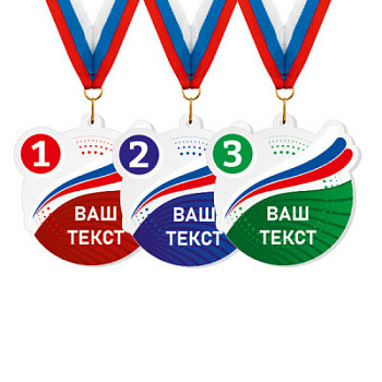AF35_K - Комплект медалей из акрила