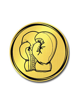 Вкладыш в медаль/ приз/ кубок - VK381/382-8