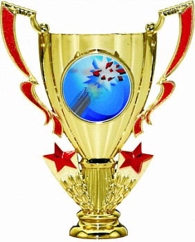 Фигурка F3332-G/RD (кубок)