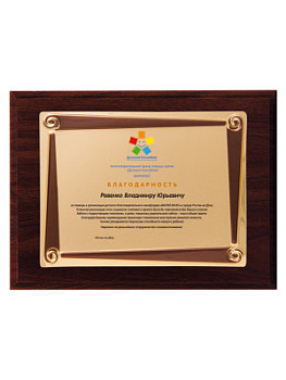 Плакетка подарочная - PL419